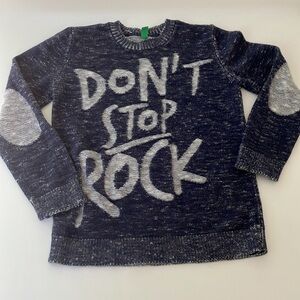 Boys UNITED COLORS OF BENETTON sweater sz 4/5 in excellent shape